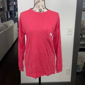 VS Pink Long Sleeve Tee